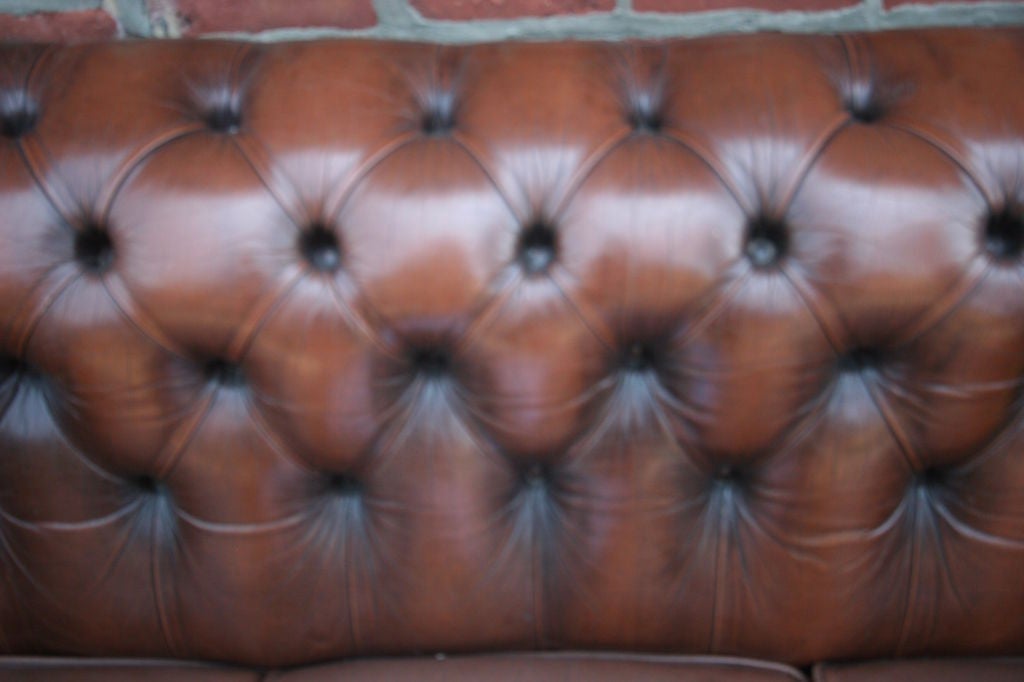 1940's Chesterfield sofa . In Good Condition In Bronx, NY