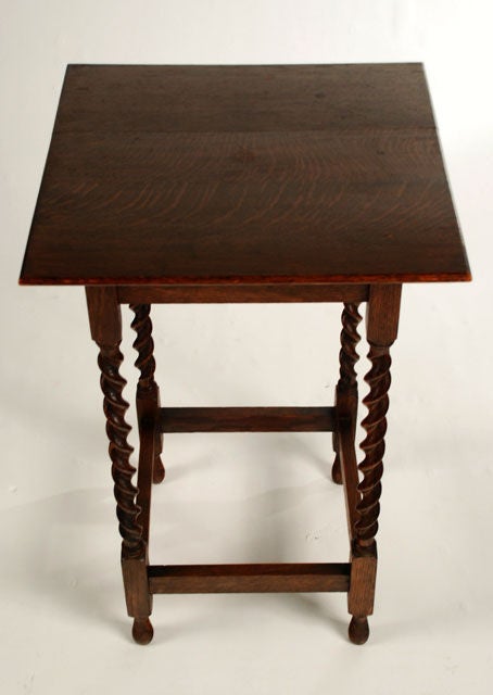 Barley Twist English Side Table