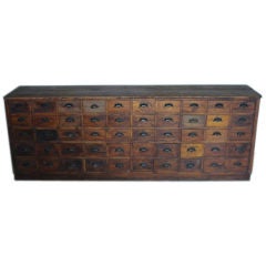 French Apothecary Shop Chest/Buffet