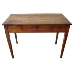 Antique Wooden Desk/Side Table with Drawer