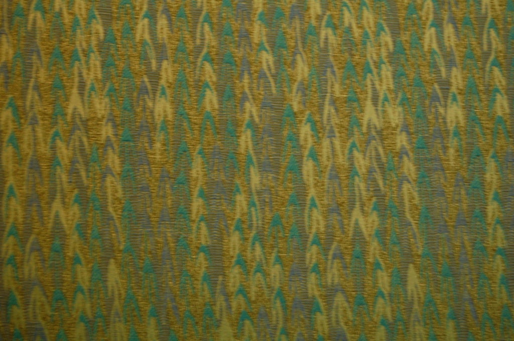 Pair of Dunbar swivel club chairs <br />
covered in Pollack fabric: Cascade 2276/04 Peacock<br />
Back Height: 25.5