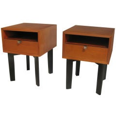Pair of Bedside Tables by George Nelson