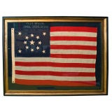 13 Stars Nautical Flag In A Medallion Configuration. 13 Stars Nautical Flag In A Medallion Configuration.