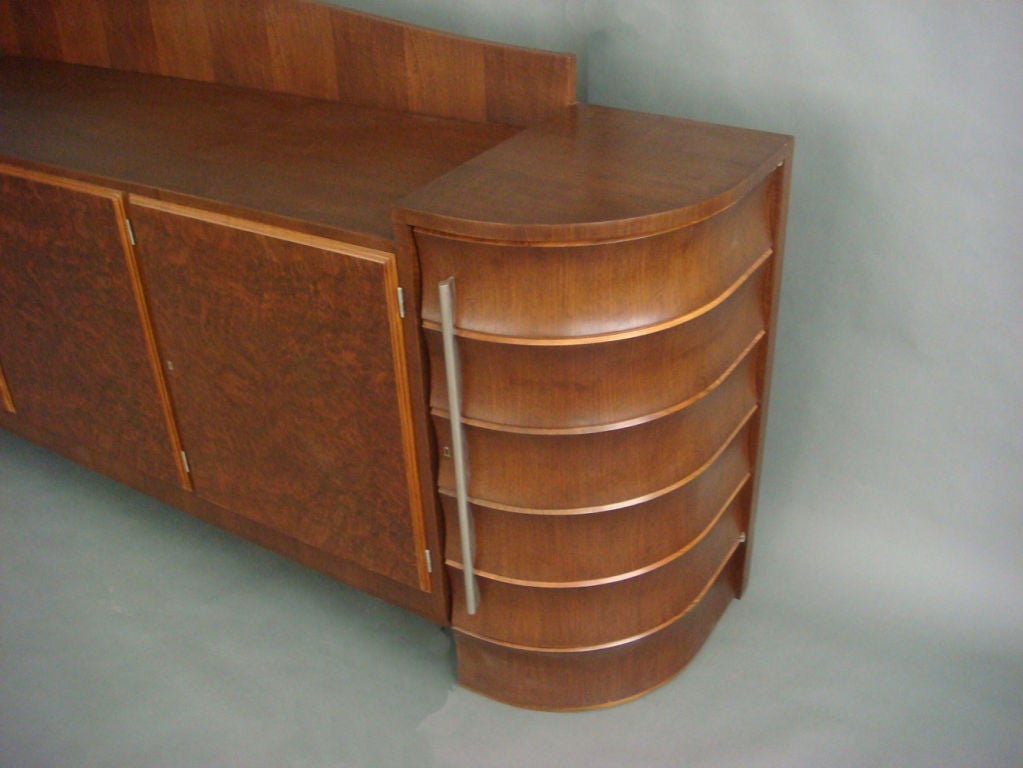Fine French Art Deco Sideboard by Rene Prou For Sale 1
