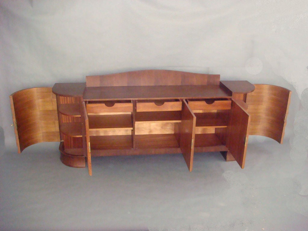 Fine French Art Deco Sideboard by Rene Prou For Sale 3