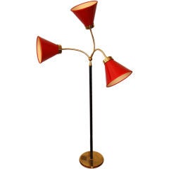Vintage 3 arm adjustable lamp by Josef Frank