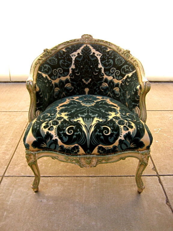 20th Century French Upholstered Marquise