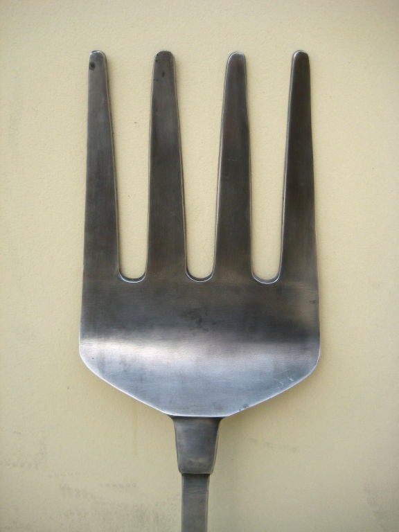 Giant Stainless Steel Fork