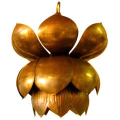 Set of Three Miniature Artichoke Lights