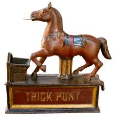 Trick Pony Mechanical Bank