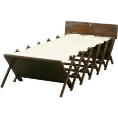 British Campaign Folding Bed