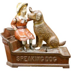 Speaking Dog Mechanical Bank