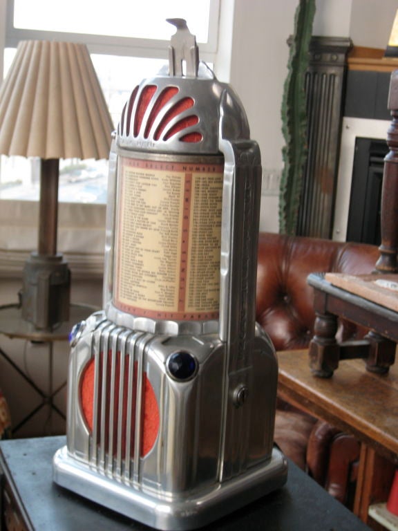 American Shyvers Multiphone Juke Box Table Lamp