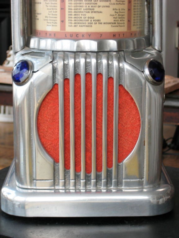 Mid-20th Century Shyvers Multiphone Juke Box Table Lamp