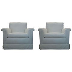 Pair Widdecomb Club Chairs