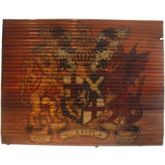 English Crest Painting