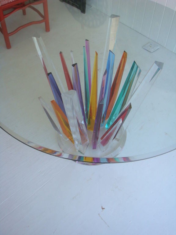 American Lucite Table