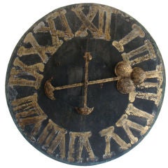 Vintage French Clock Face