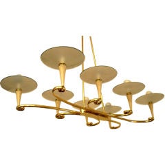 Fontana D' arte Billiard Chandelier