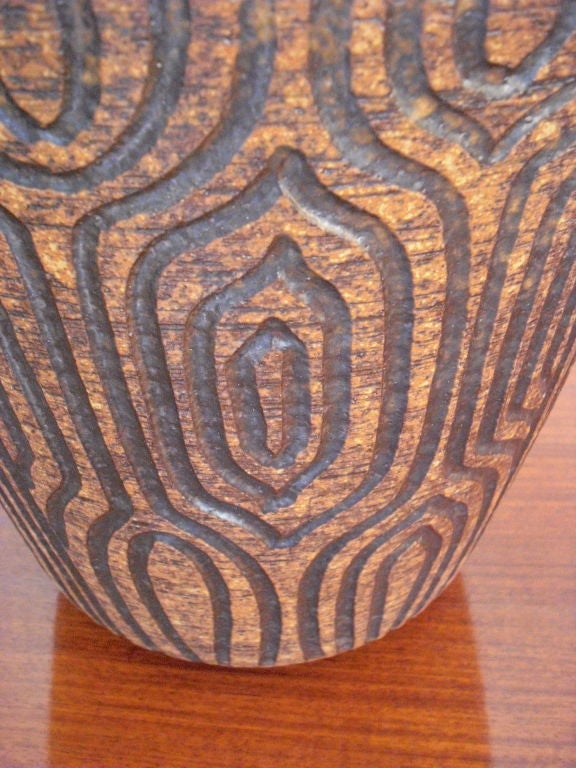 Large Victoria Littlejohn Art Pottery Planter/ Vase at 1stDibs