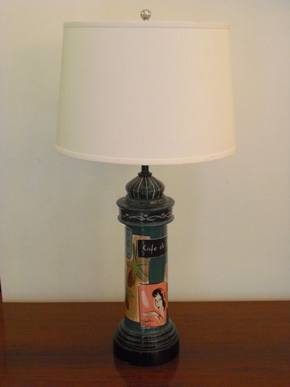 Pair of California 1950s Marc Bellaire Lamps For Sale 2