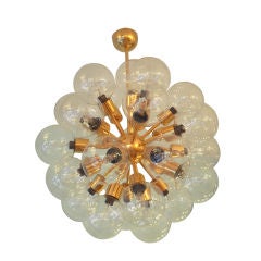 Vintage Austrian Sixties Sputnik Chandelier (2)