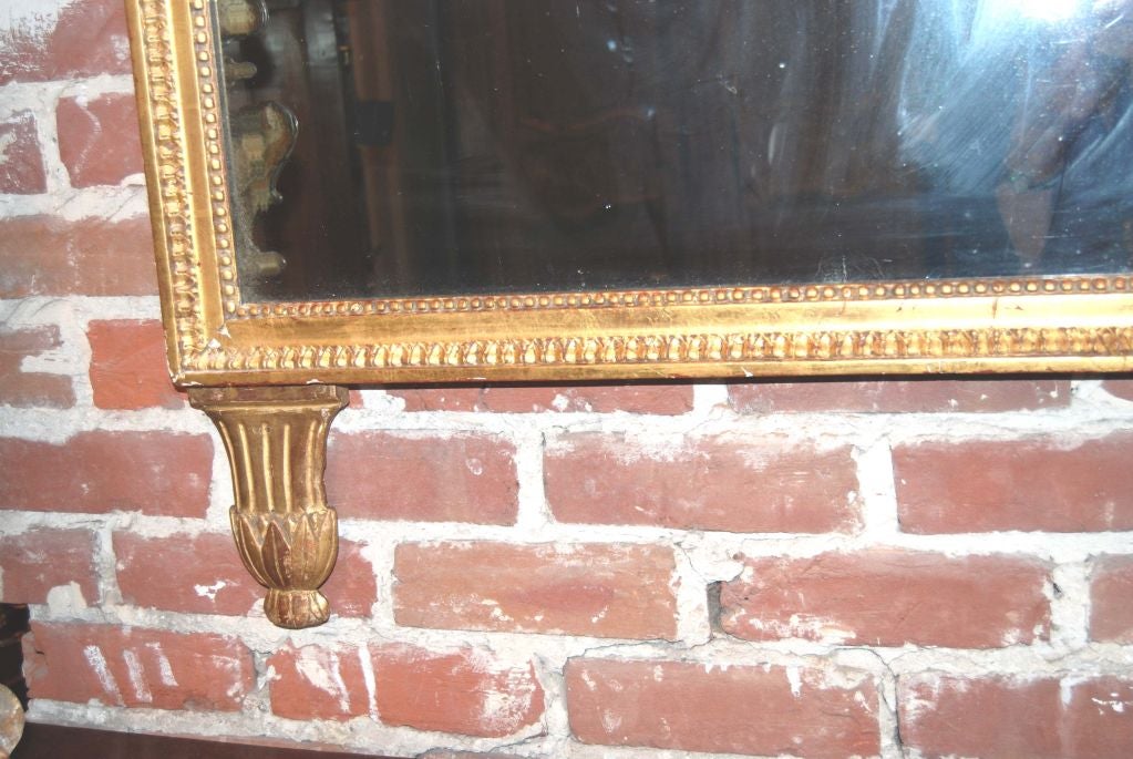 French 19thc Giltwood mirror For Sale