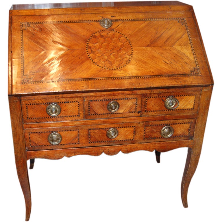 18th c. Louis XV Fall Front Desk For Sale