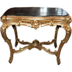 19th c. Giltwood Table 10