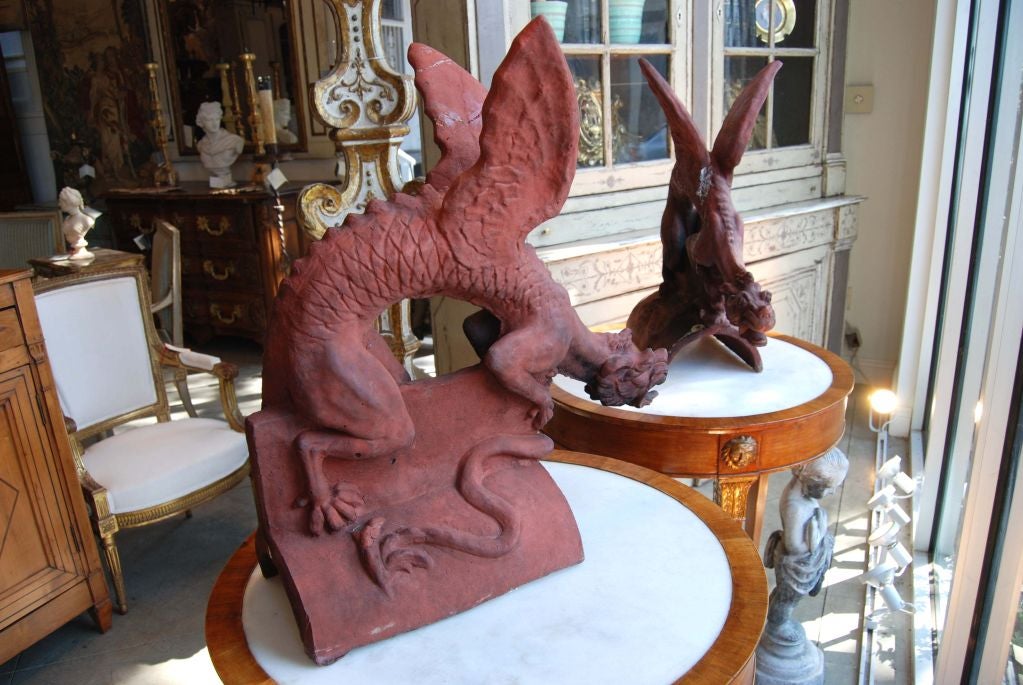19th c. Chinese Roof Tiles