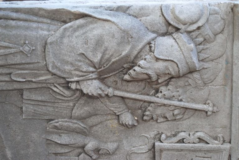 17th c. Stone Frieze