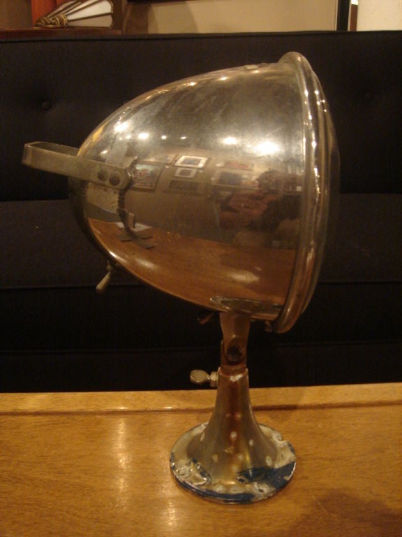 Foco náutico vintage de General Electric Industrial en venta