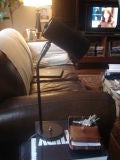 Simple Black Mid-Century Desk Lamp by Lightolier