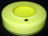 Murano Yellow Cased Glass Bowl