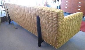 Vintage Sofa by Edward Wormley for Dunbar in Tweed Fabric