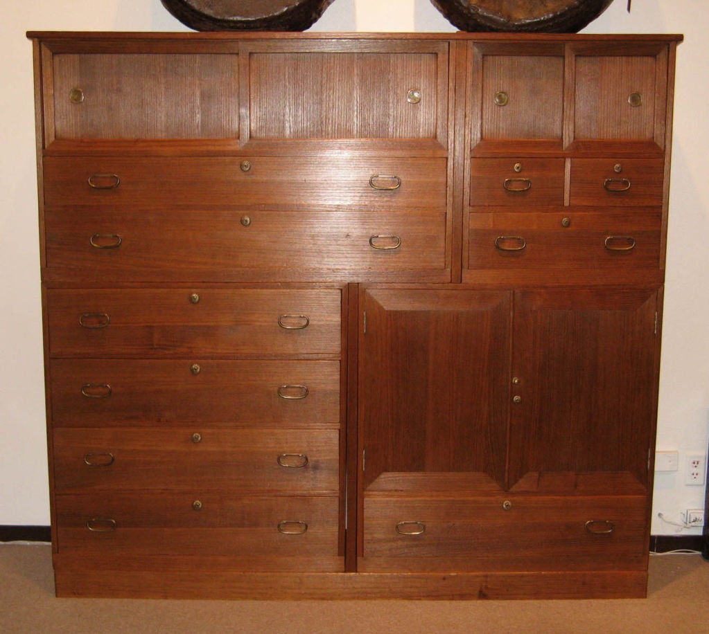 Japanese 4 section Clothing Chest