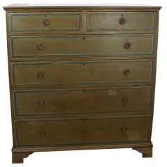 Painted Tall Chest of Drawers