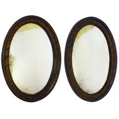 Antique Pair of Sorcerers Mirrors, 19th century