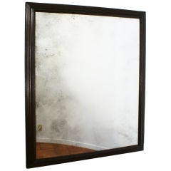 Large Baroque Ebonized Frame / Mirror