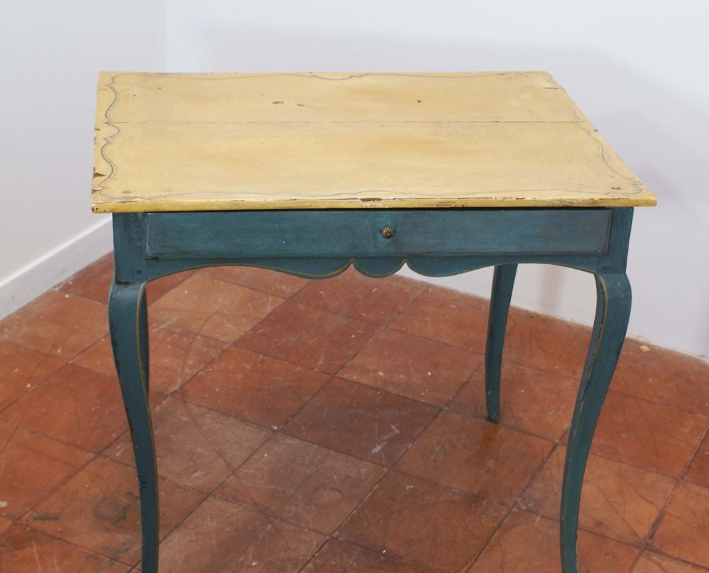 19th Century Painted French Table