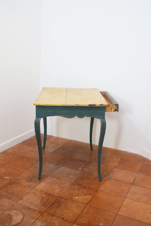 Wood Painted French Table
