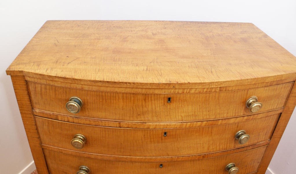 American Tiger Maple Chest