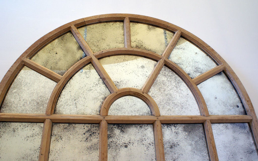 Antique Arched Window / Mirror 1