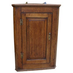 Used Georgian Oak Corner Cupboard