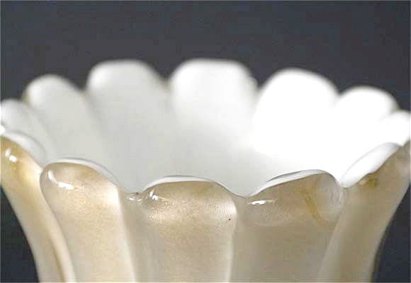 Barovier & Taso Fluted Glass Vase