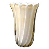 Barovier & Taso Fluted Glass Vase