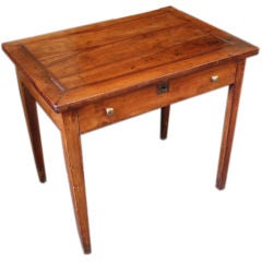 Antique French Small Cherry Table
