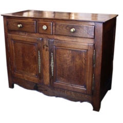 Antique French Chestnut Buffet