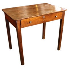 Antique French Walnut Side Table