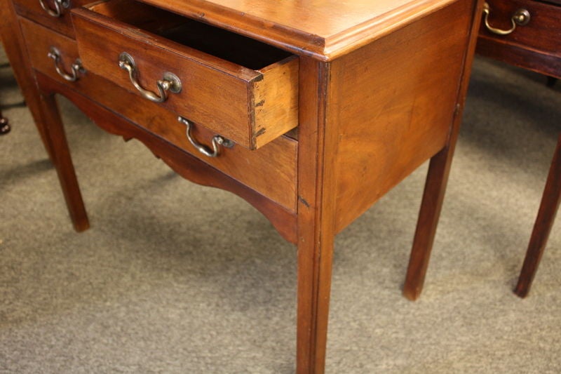 Georgian Cuban Mahogany Lowboy
